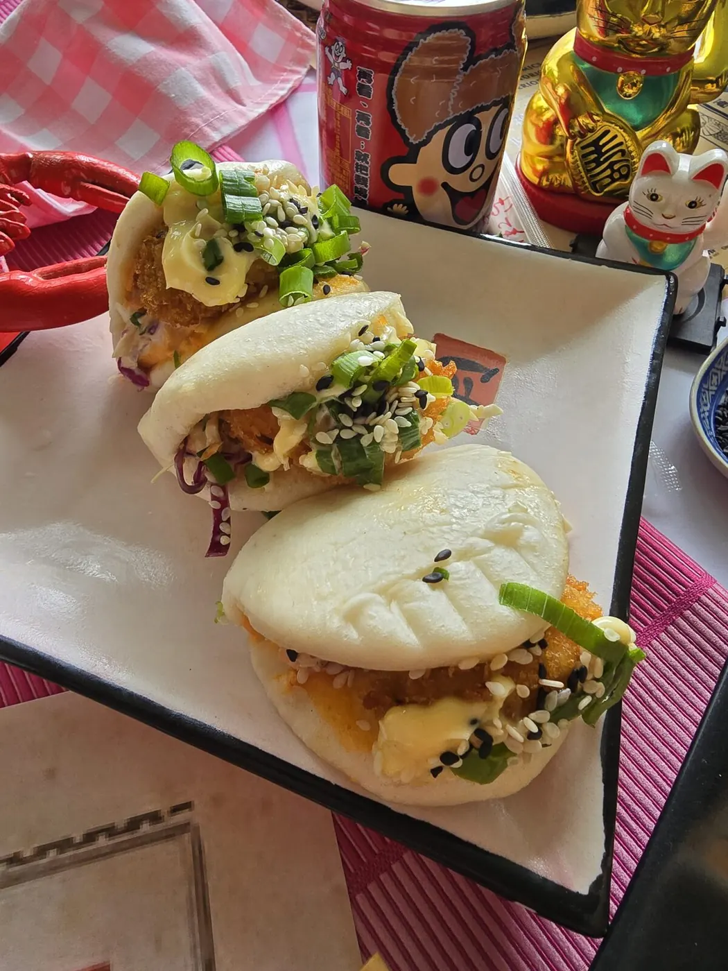 Crispy Bao Buns prepared by The Kitchen Mafia